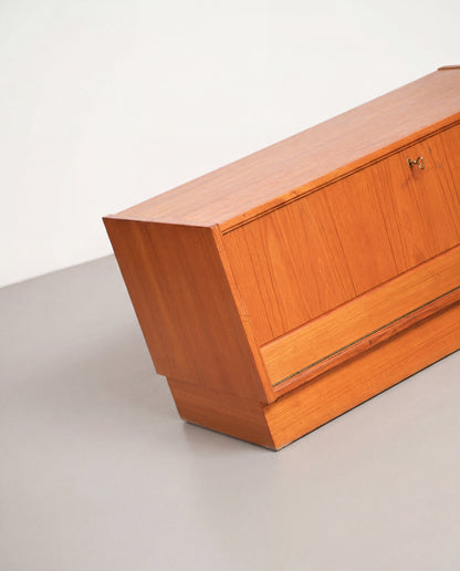 MCM Danish Teak Record Player Cabinet