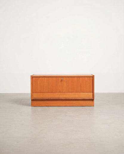 MCM Danish Teak Record Player Cabinet