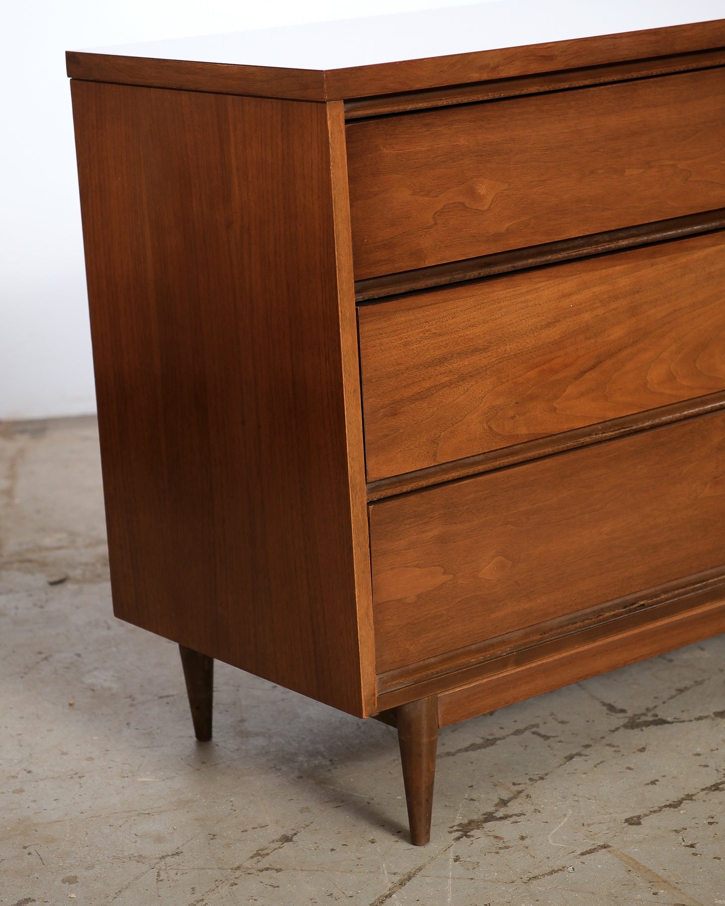 MCM Dark Walnut 6-Drawer Dresser