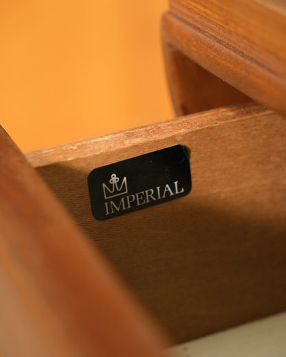 MCM Solid Teak Desk by Jan Kuypers for Imperial Furniture (1950s)