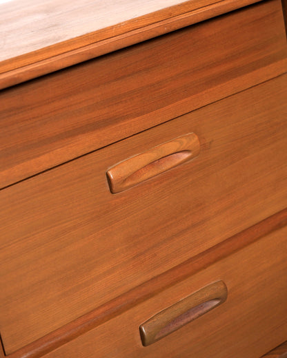 MCM Solid Teak Desk by Jan Kuypers for Imperial Furniture (1950s)