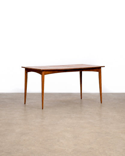 MCM Dark Walnut Dining Set by KF Furniture