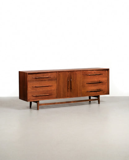 MCM Dark Walnut Dresser / Sideboard