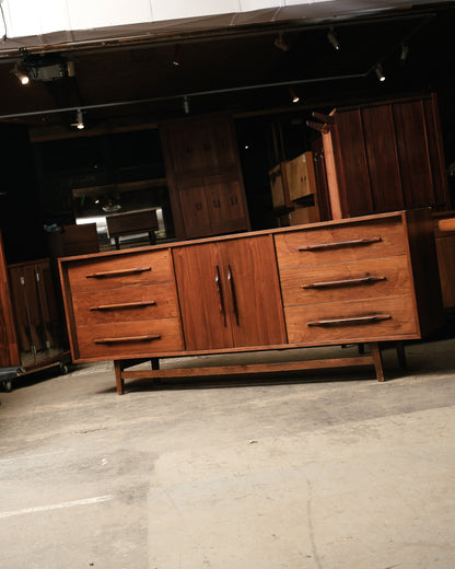 MCM Dark Walnut Dresser / Sideboard