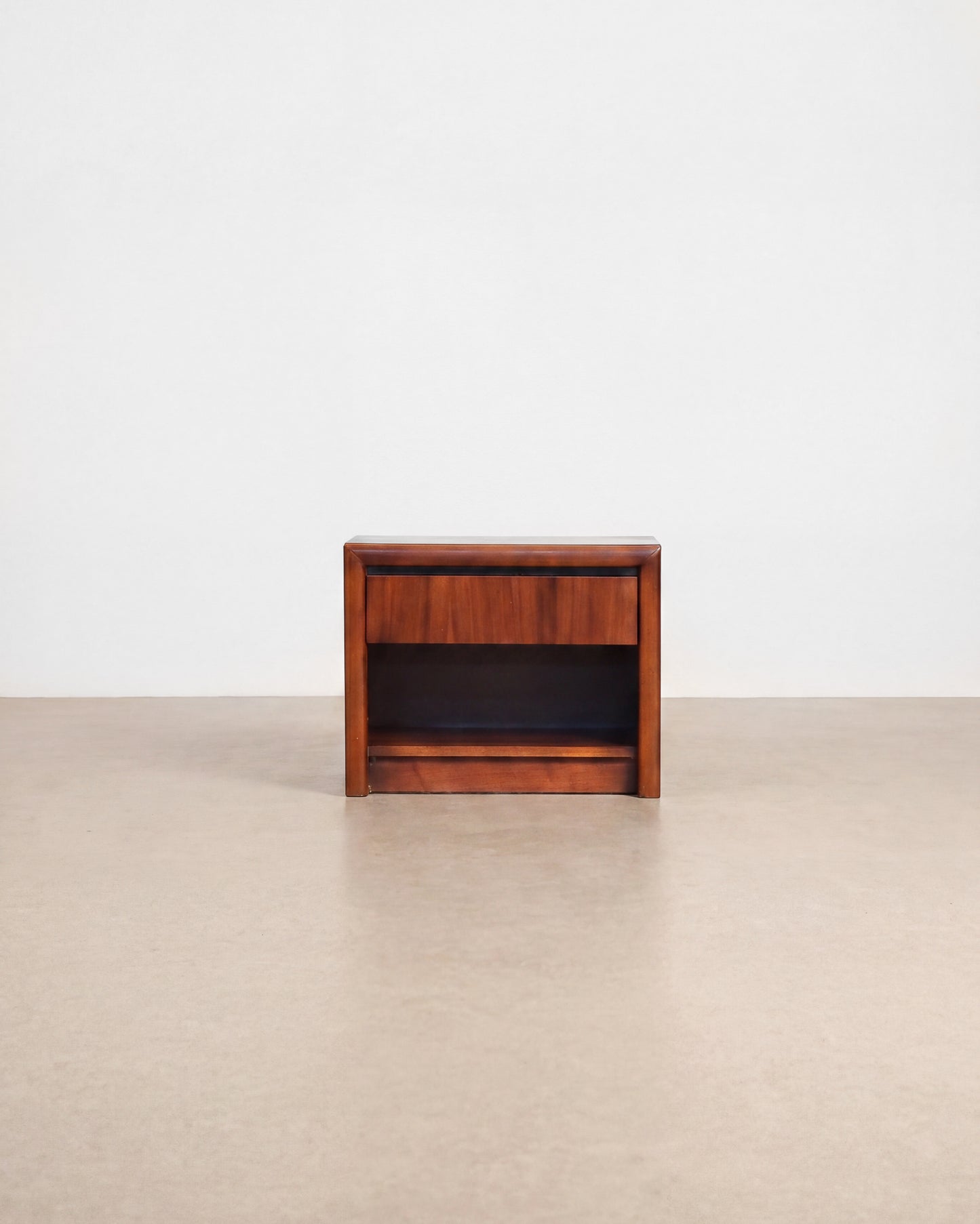 MCM Dark Walnut Nightstand Set by Lane Furniture