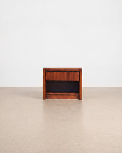 MCM Dark Walnut Nightstand Set by Lane Furniture