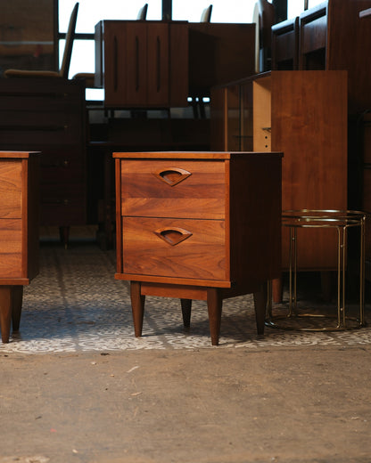 MCM Dark Walnut Nightstand Set