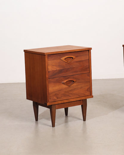 MCM Dark Walnut Nightstand Set
