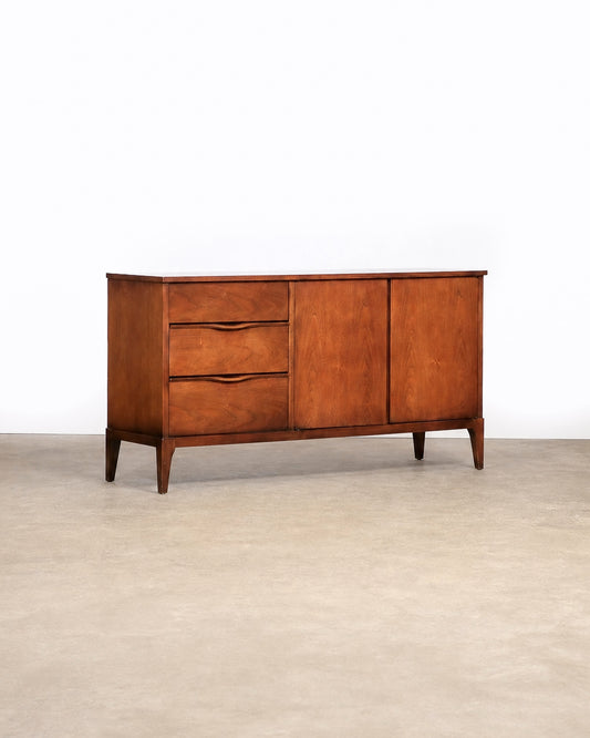 MCM Dark Walnut Sideboard by KF Furniture