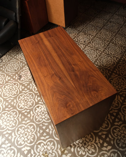 MCM Dark Walnut Tallboy Dresser by Deilcraft
