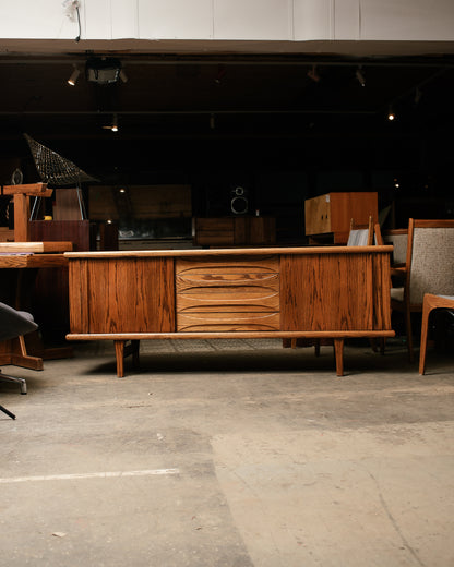 MCM Oak Credenza by Nordic Industries
