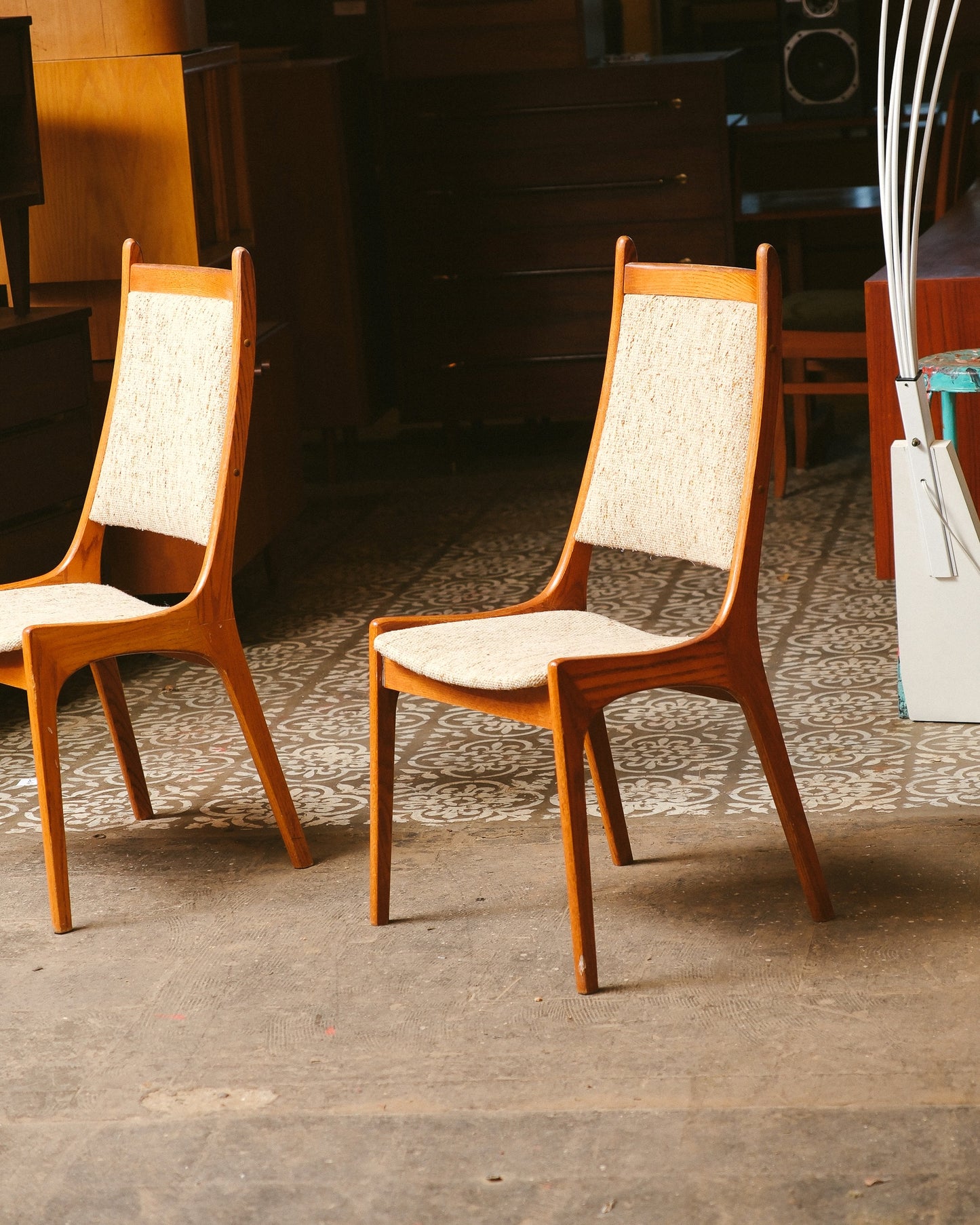 MCM Oak Dining Set by Nordic Furniture