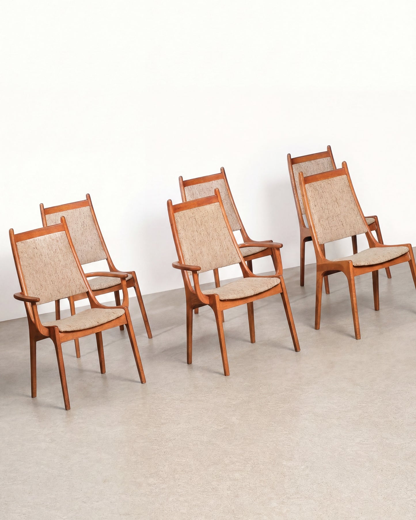 MCM Oak Dining Set by Nordic Furniture