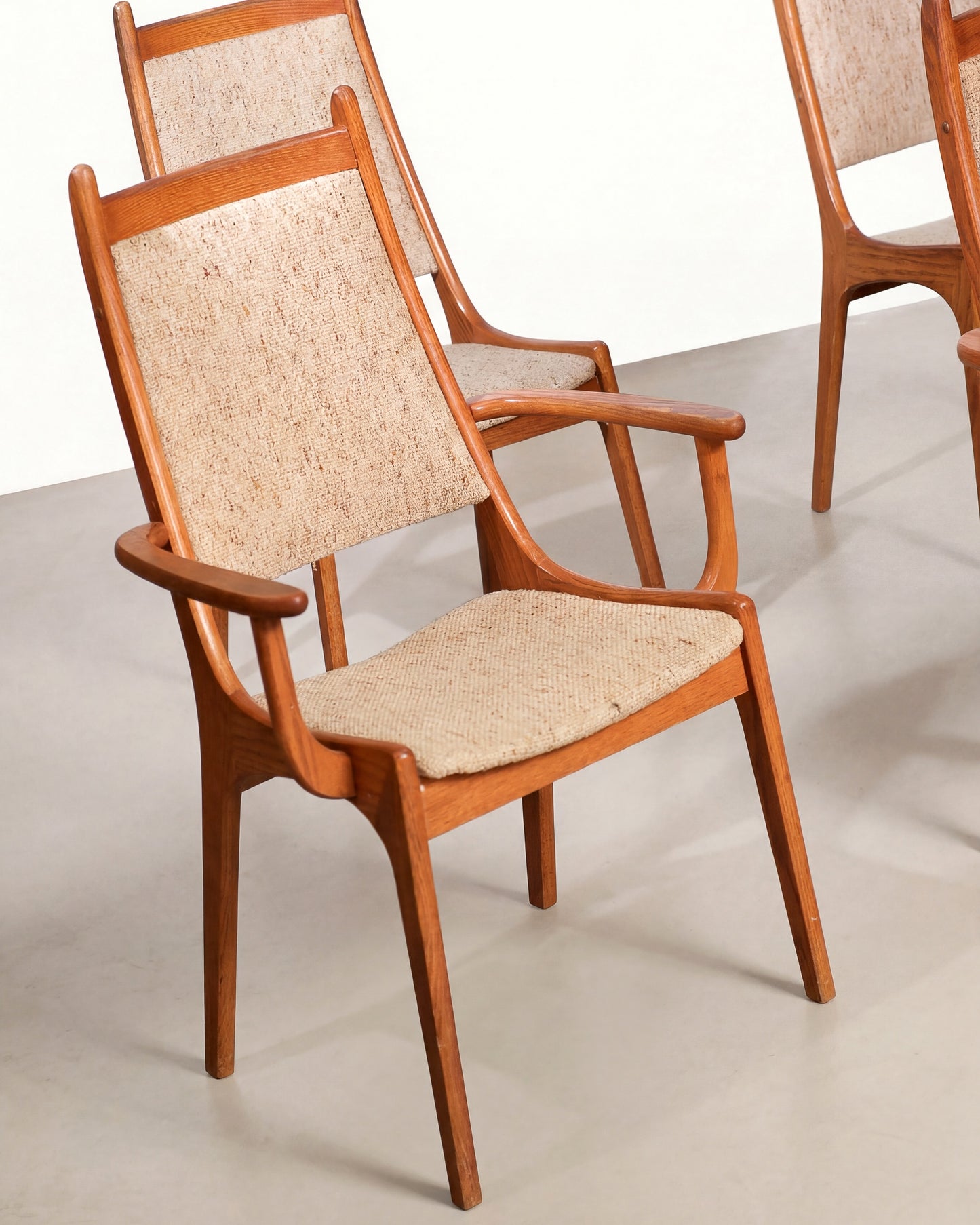 MCM Oak Dining Set by Nordic Furniture