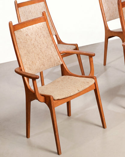 MCM Oak Dining Set by Nordic Furniture