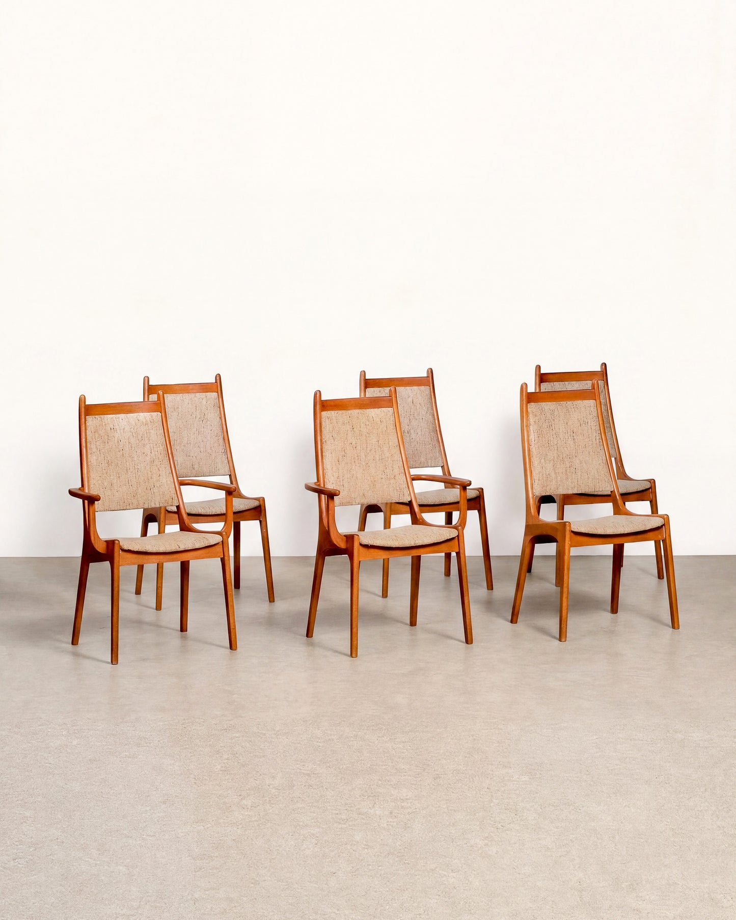 MCM Oak Dining Set by Nordic Furniture