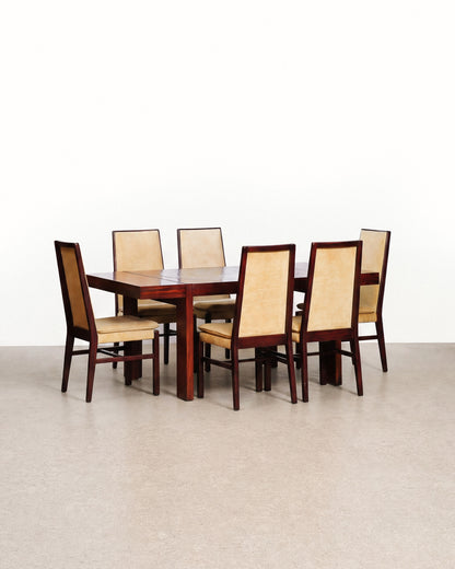 MCM Rosewood Dining Set by Elite Furniture Co. (1960s)