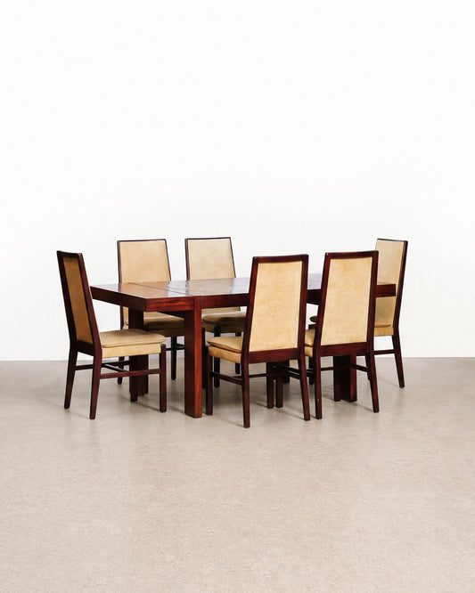 MCM Rosewood Dining Set by Elite Furniture Co. (1960s)