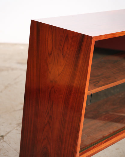 MCM Rosewood Glass Cabinet by Skovby