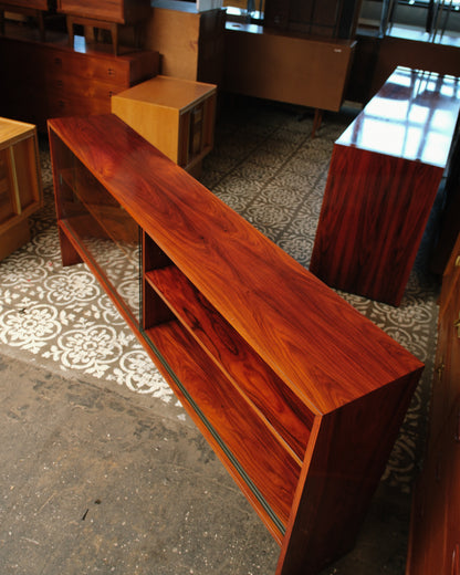MCM Rosewood Glass Cabinet by Skovby