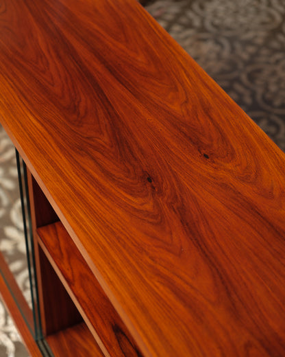 MCM Rosewood Glass Cabinet by Skovby