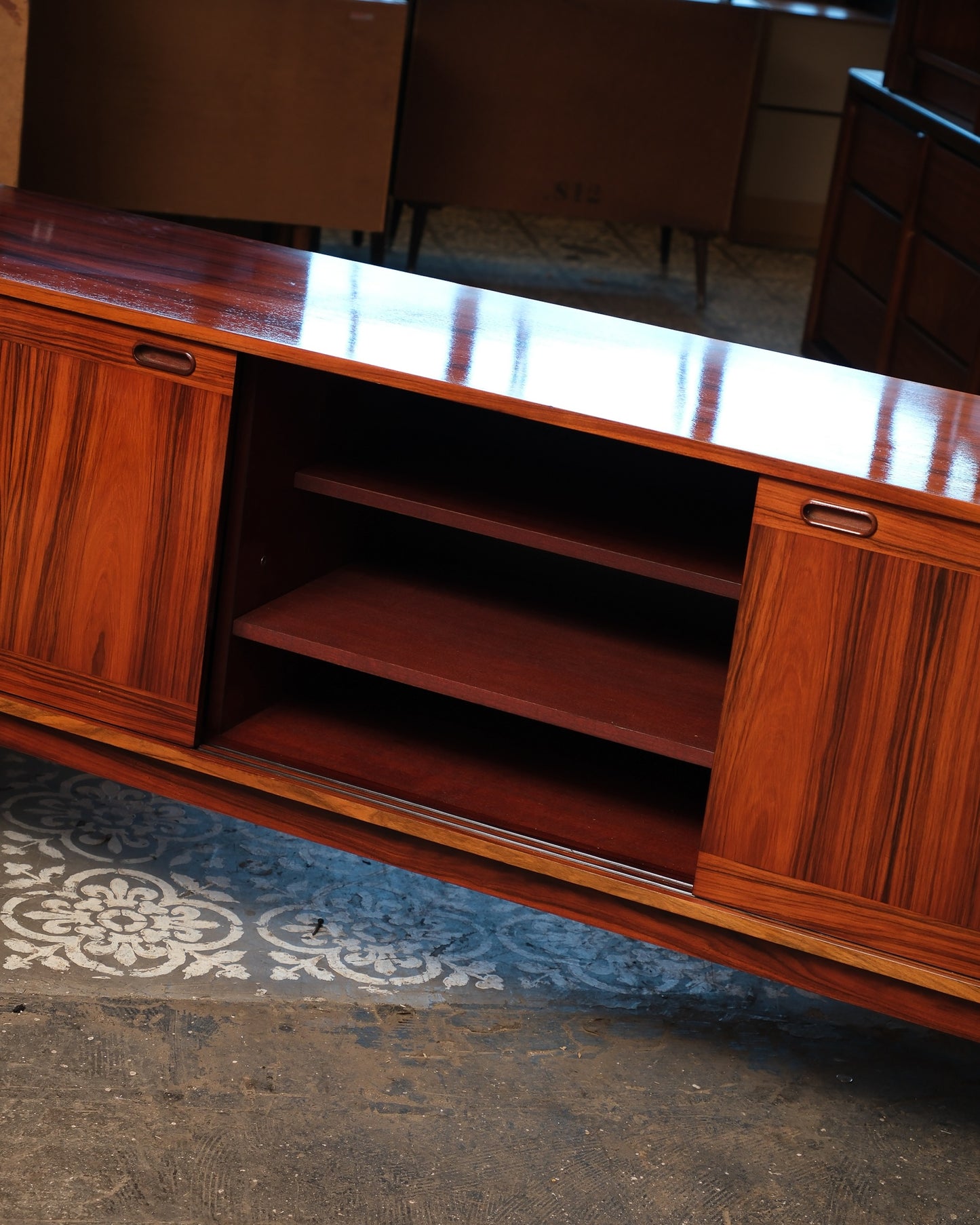 MCM Rosewood Sideboard by Skovby