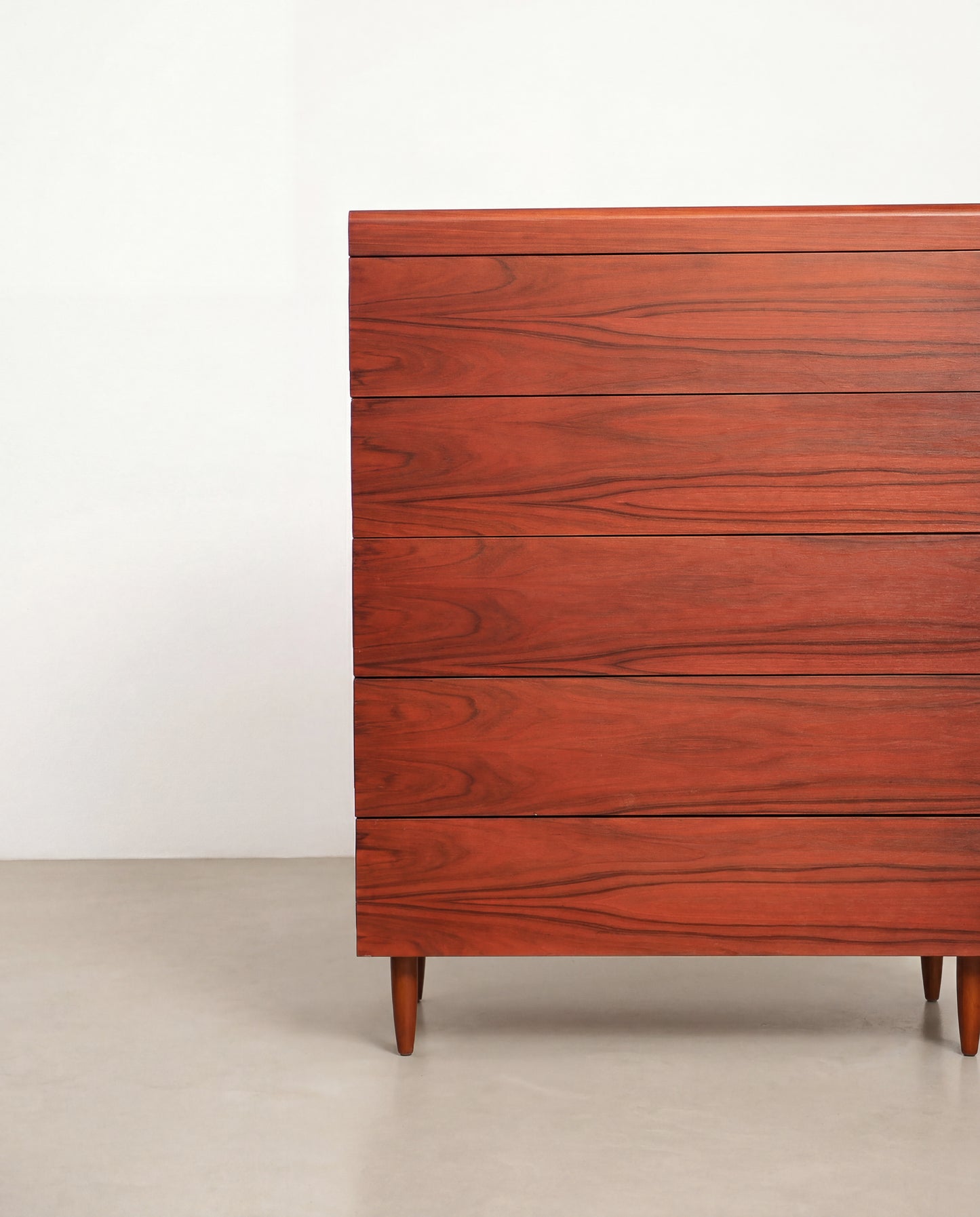 MCM Rosewood Tallboy Dresser