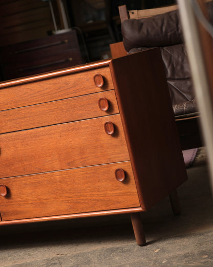 MCM Teak 8-Drawer Dresser
