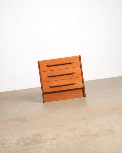 MCM Teak Bedside Cabinet