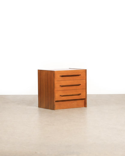MCM Teak Bedside Cabinet