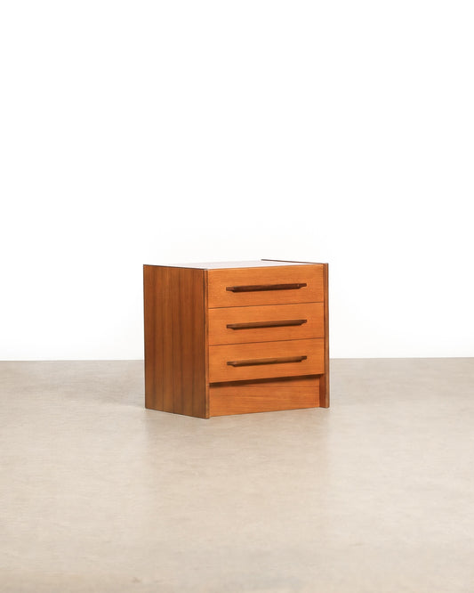MCM Teak Bedside Cabinet