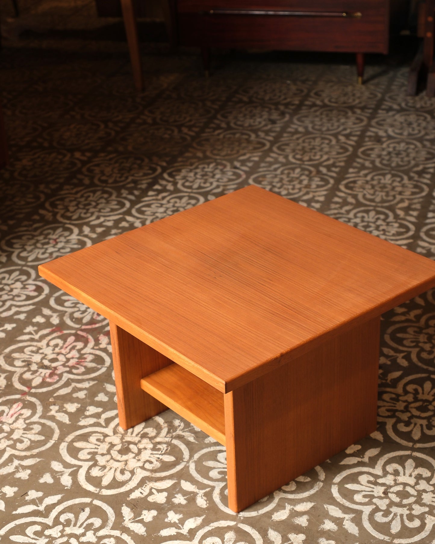 MCM Teak Square Coffee Table