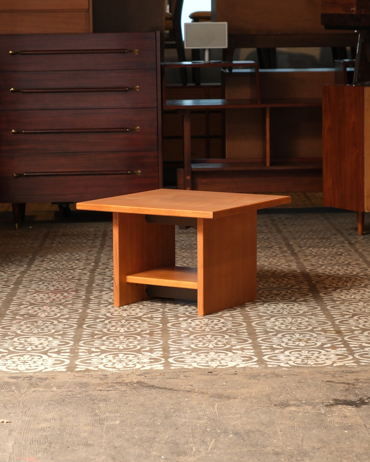 MCM Teak Square Coffee Table