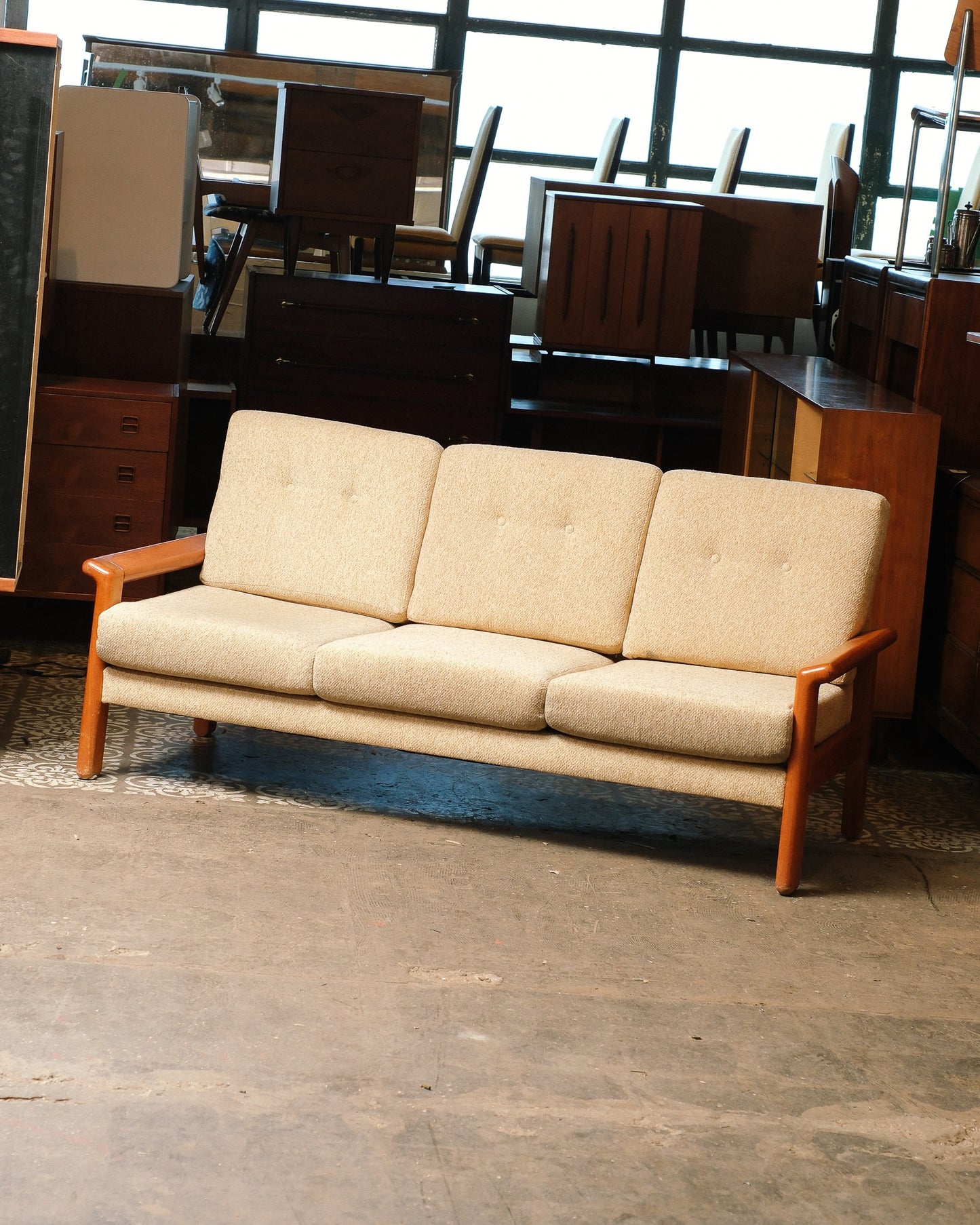MCM Teak Couch