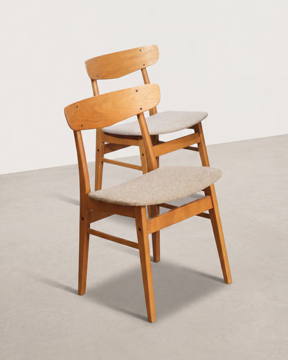 MCM Teak Dining Set with 4 Chairs