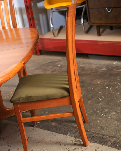 MCM Teak Dining Set by Nordic Furniture