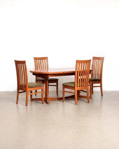 MCM Teak Dining Set by Nordic Furniture