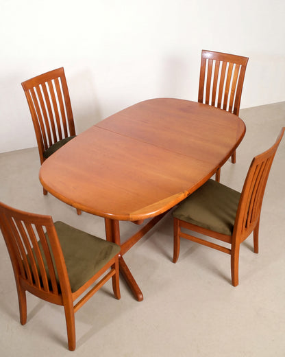 MCM Teak Dining Set by Nordic Furniture