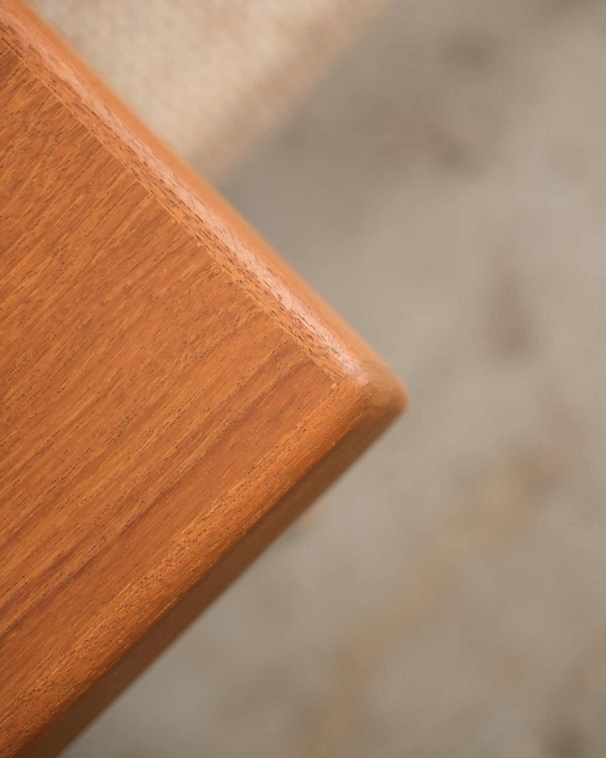 Additional angle of the dining chairs arranged together