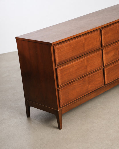 Additional angled view highlighting the dresser's proportions and drawer arrangement.