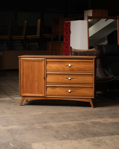 MCM Walnut Credenza by Knechtel Furniture