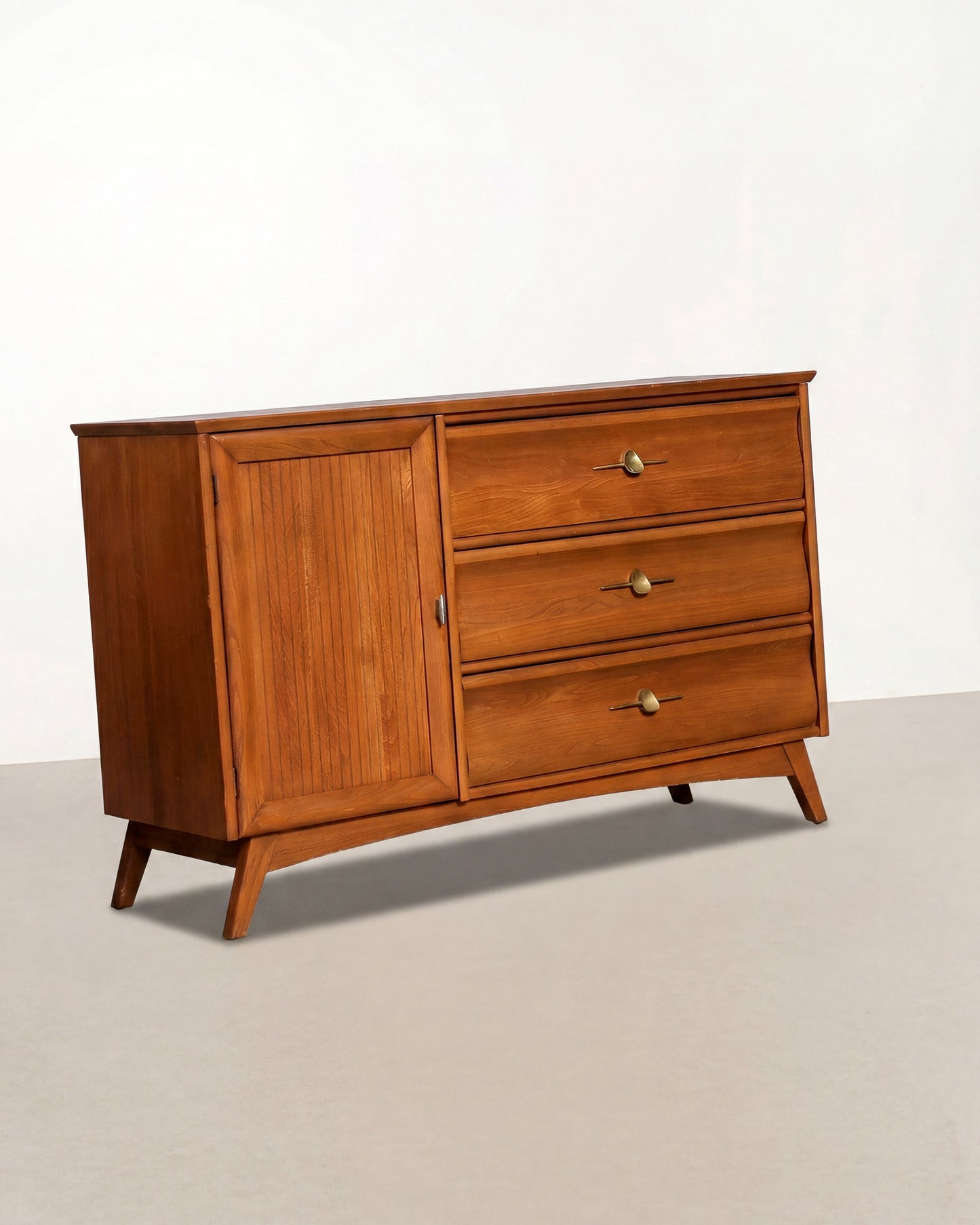 MCM Walnut Credenza by Knechtel Furniture