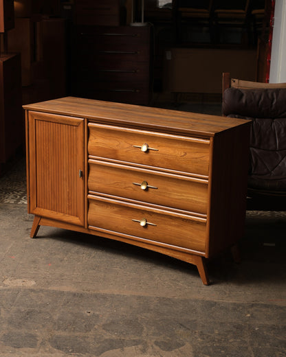 MCM Walnut Credenza by Knechtel Furniture