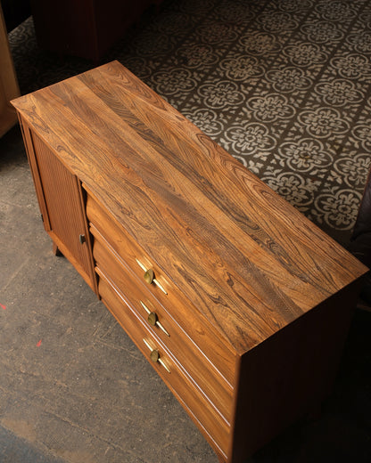 MCM Walnut Credenza by Knechtel Furniture