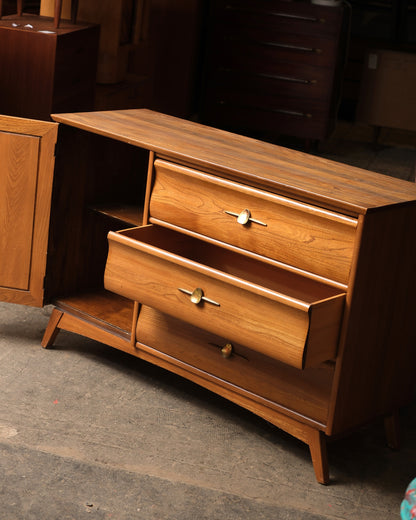 MCM Walnut Credenza by Knechtel Furniture
