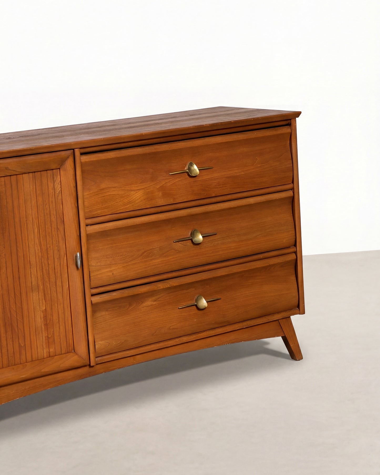 MCM Walnut Credenza by Knechtel Furniture