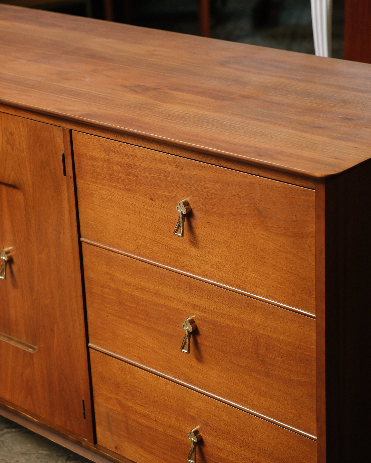 MCM Walnut Credenza by Vic-ART