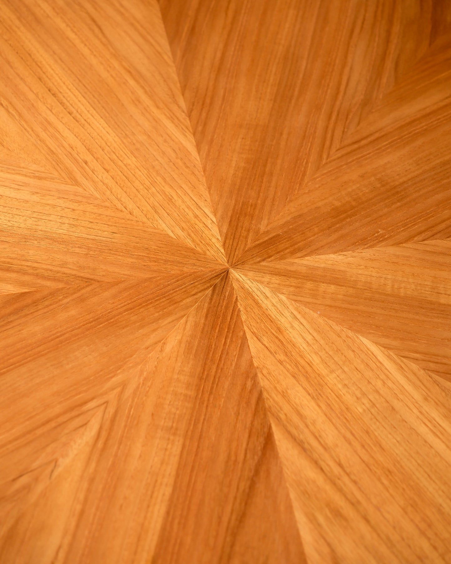 Mid-Century Starburst Round Coffee Table
