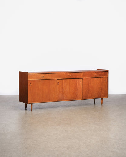 Mid-Century Modern Teak Wide Sideboard