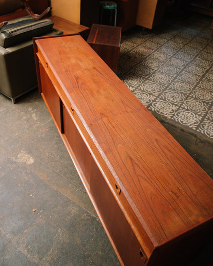 Mid-Century Modern Teak Wide Sideboard